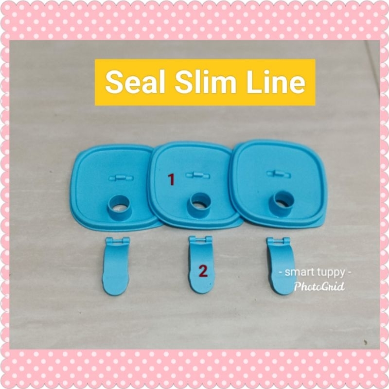 SEAL SLIM LINE, TUTUP SLIM LINE, ORI TUPPERWARE