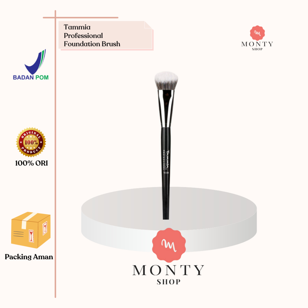 Tammia Professional 1503 deluxe foundation brush Foundie Brushes /  Brush Foundation / Brushes / Del