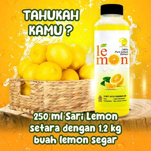 

Sari Lemon / Lemovita Jus Lemon Asli untuk Diet Detoks 250ml