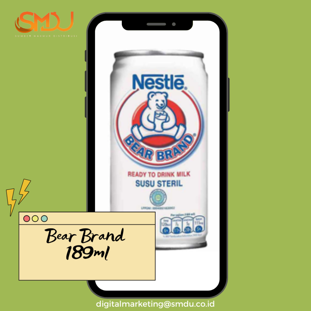 

BEAR BRAND 189ML 6PCS