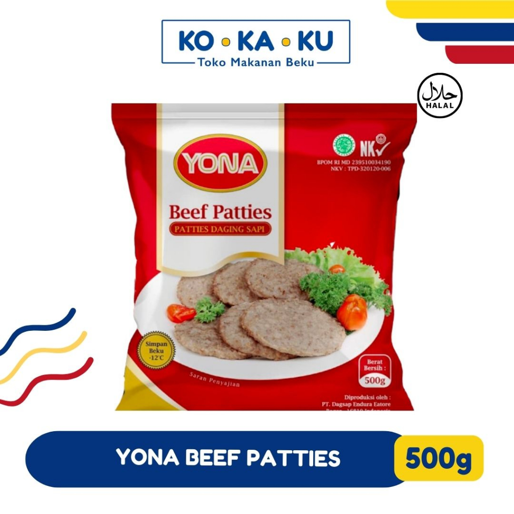 

Yona Beef Patties 500g