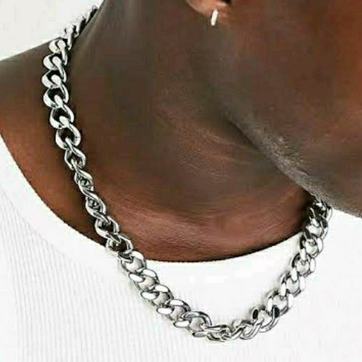 Kalung Stainless Rantai Titanium Pendek Rantai Dompet