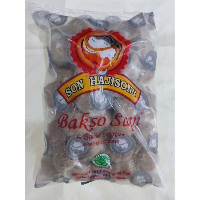 

Bakso Sony Lampung isi 50 Tanpa Bumbu ukuran besar