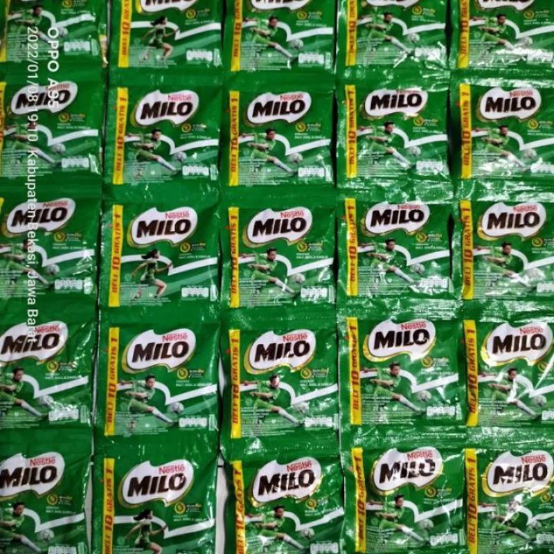 

Milo 1 Renceng Isi 10 FREE 1pcs Murahh