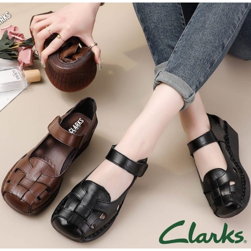 Clarks Sepatu sandal 8689 / Clarks sepatu sandal ketupat / sandal sepatu wanita