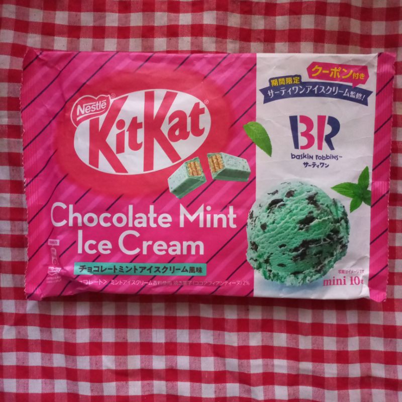 Kitkat Baskin Robbins Choco Mint