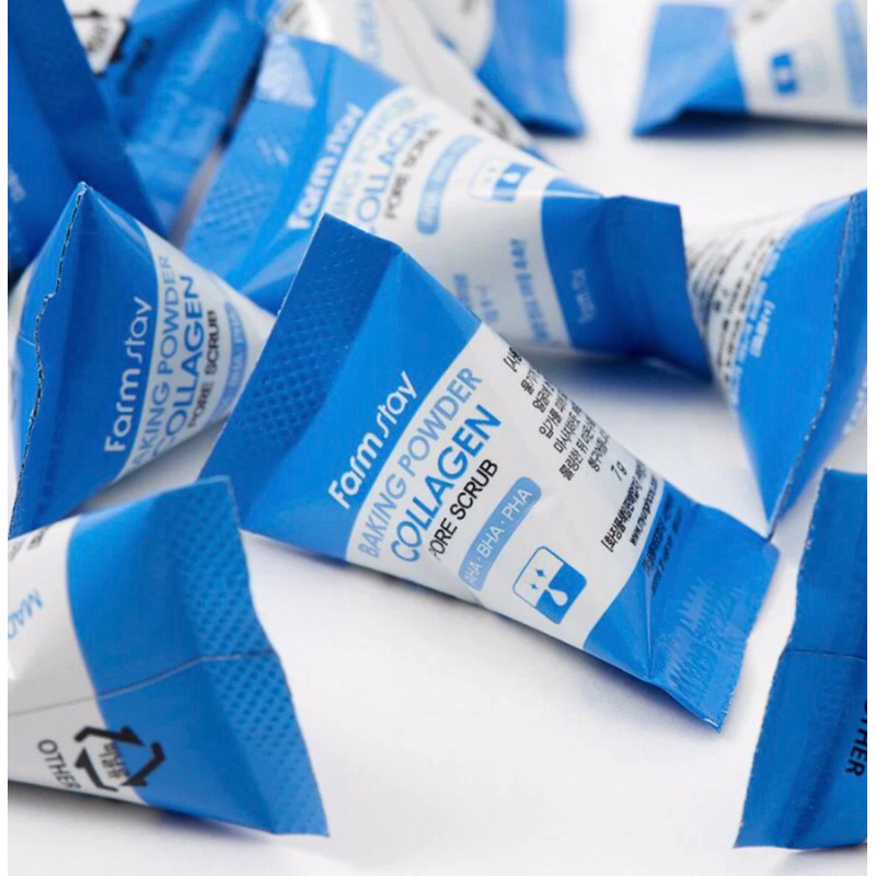 Farm Stay Baking Powder Collagen Pore Scrub