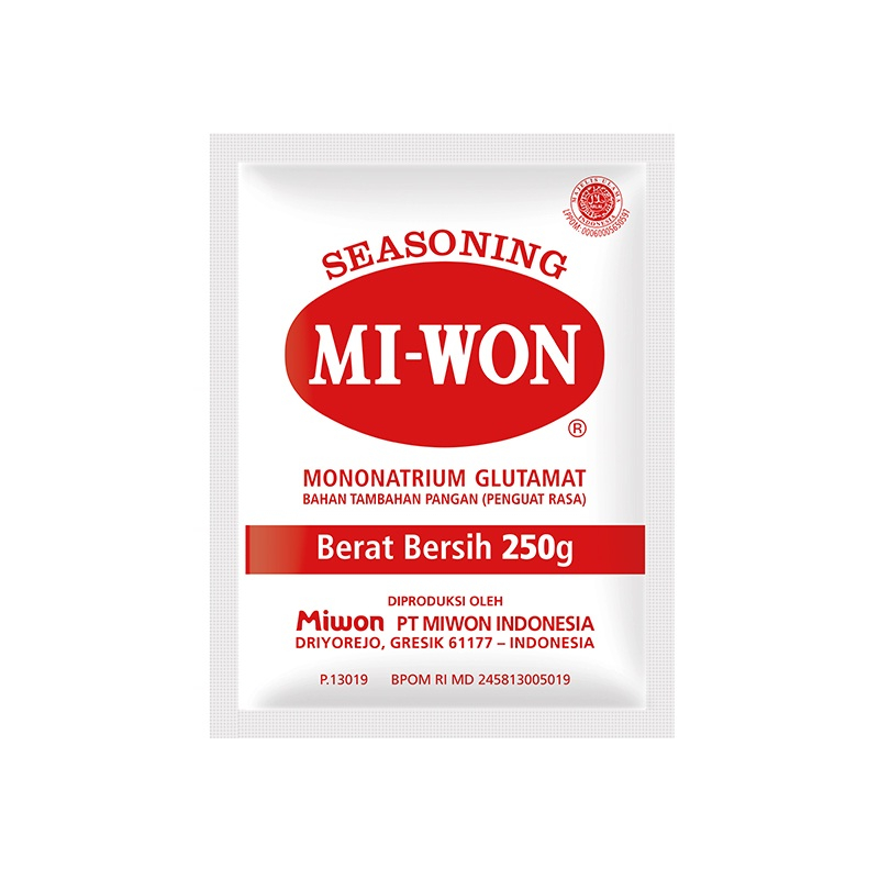 

MIWON 250GR PENYEDAP RASA MI-WON (M) MSG SEASONING MICIN