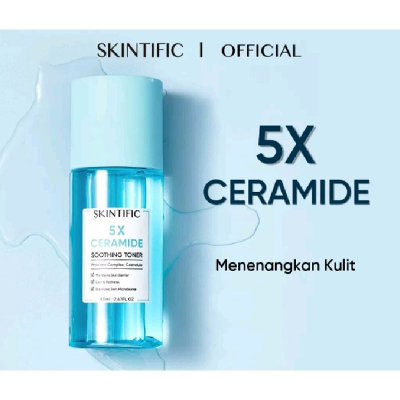 SKINTIFIC toner 5x ceramide