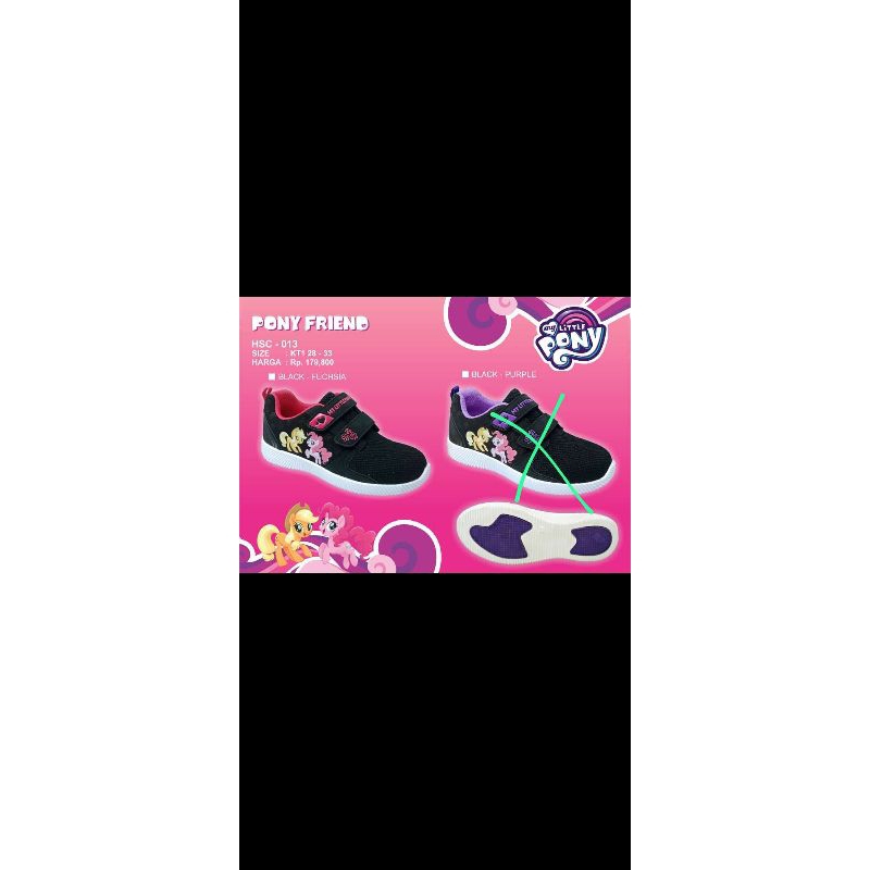 sepatu kuda pony anak