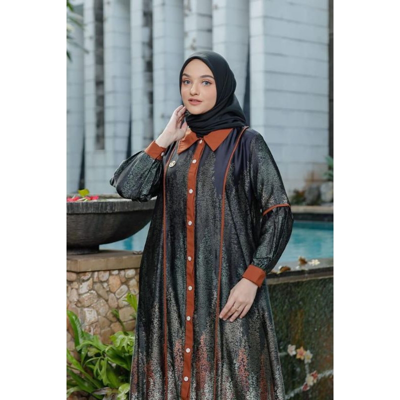 gamis naura dress voll 2 by fadiyah