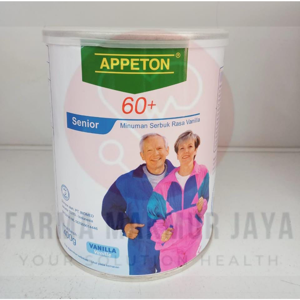 

APPETON 60+ 400 GRAM VANILA - SUSU LANSIA