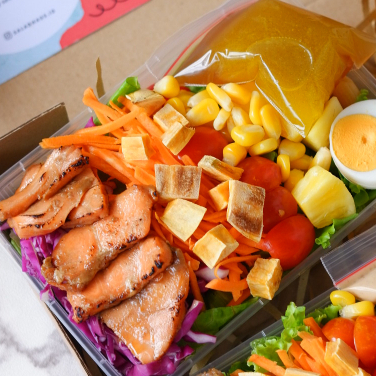 

Smoked Salmon Salad Bowl - Ready in 3 Hours - Salad Haus by Nochi Kitchen