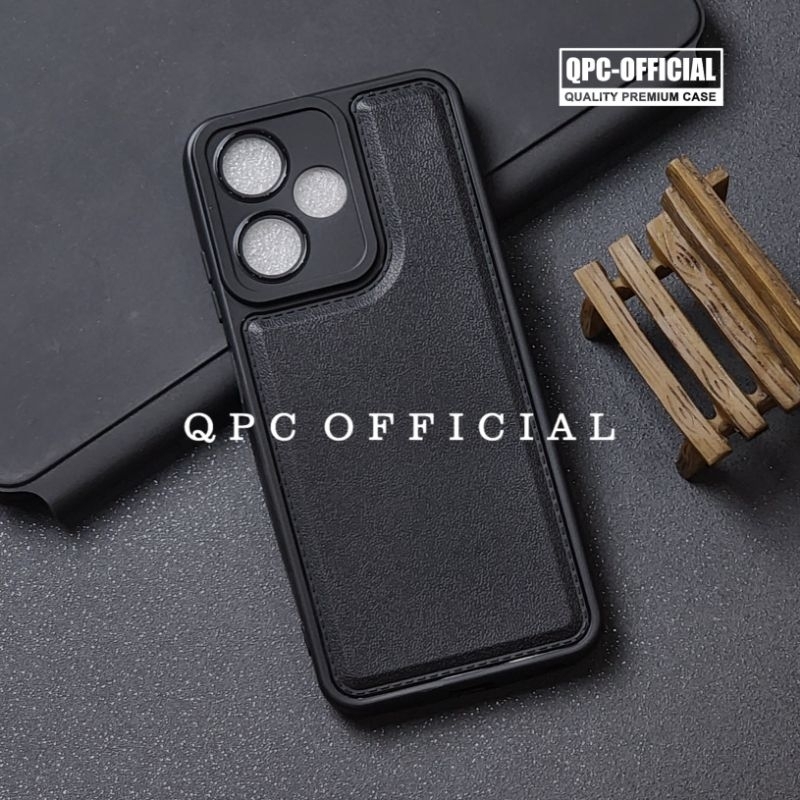 Infinix Hot 30 Infinix Hot 30i Infinix Hot 30 Play Case Leather Pro Kamera Black Case Infinix Hot 30