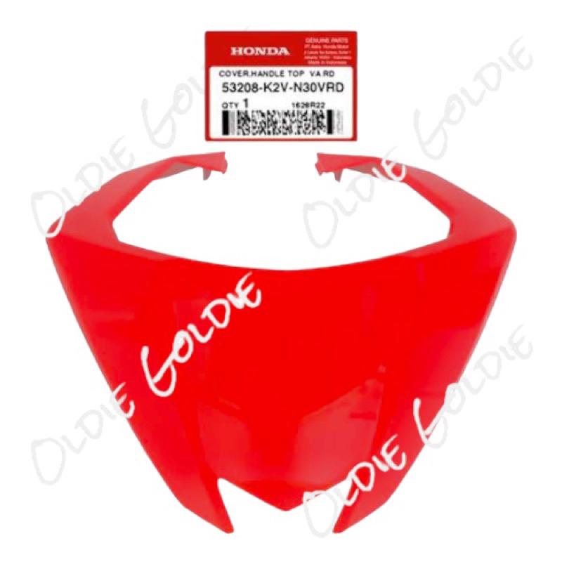 53208-K2V-N30VRD Cover Handle Top Visor Vario 125 LED K2V Merah Va Rd