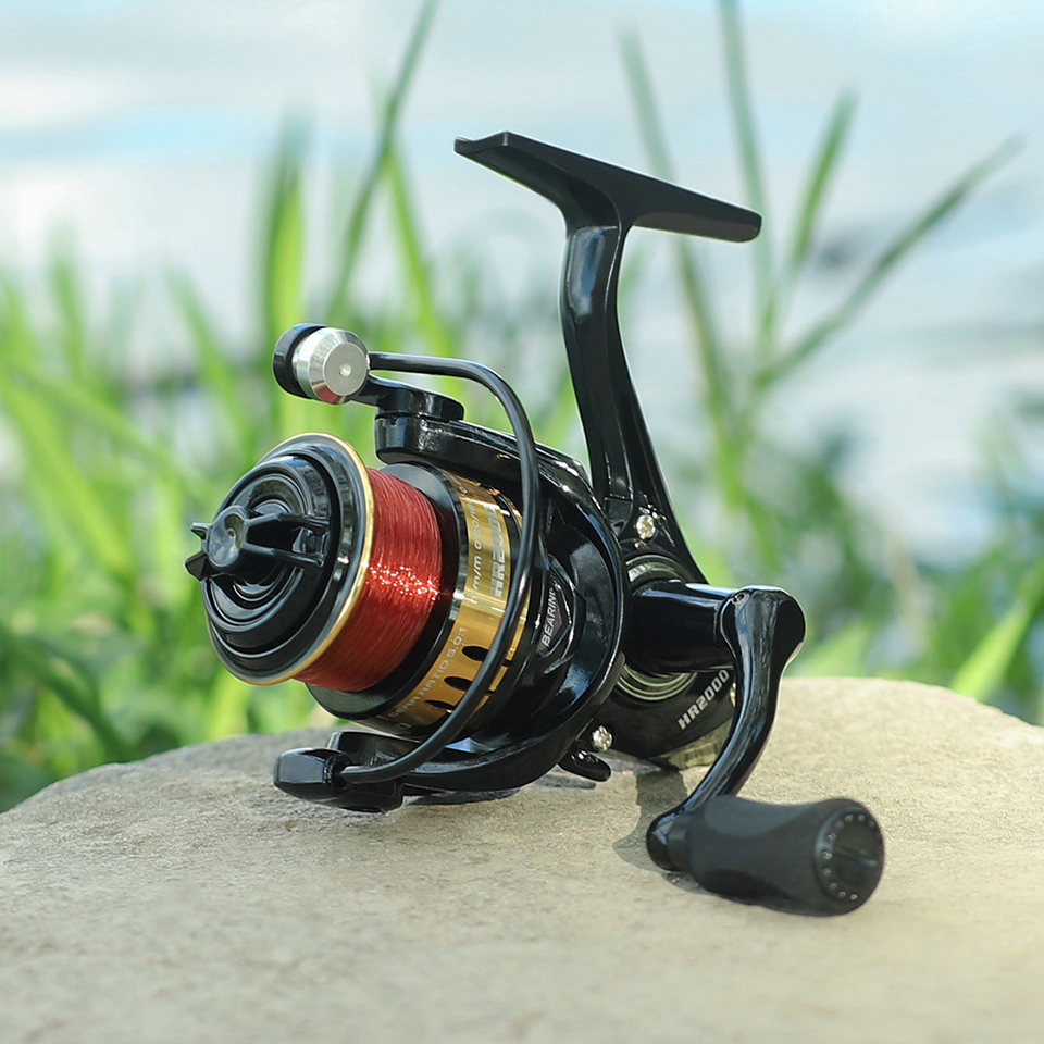 Hero Reel Pancing Spinning Alumunium Spool Casting 1000 2000 3000 HR1000