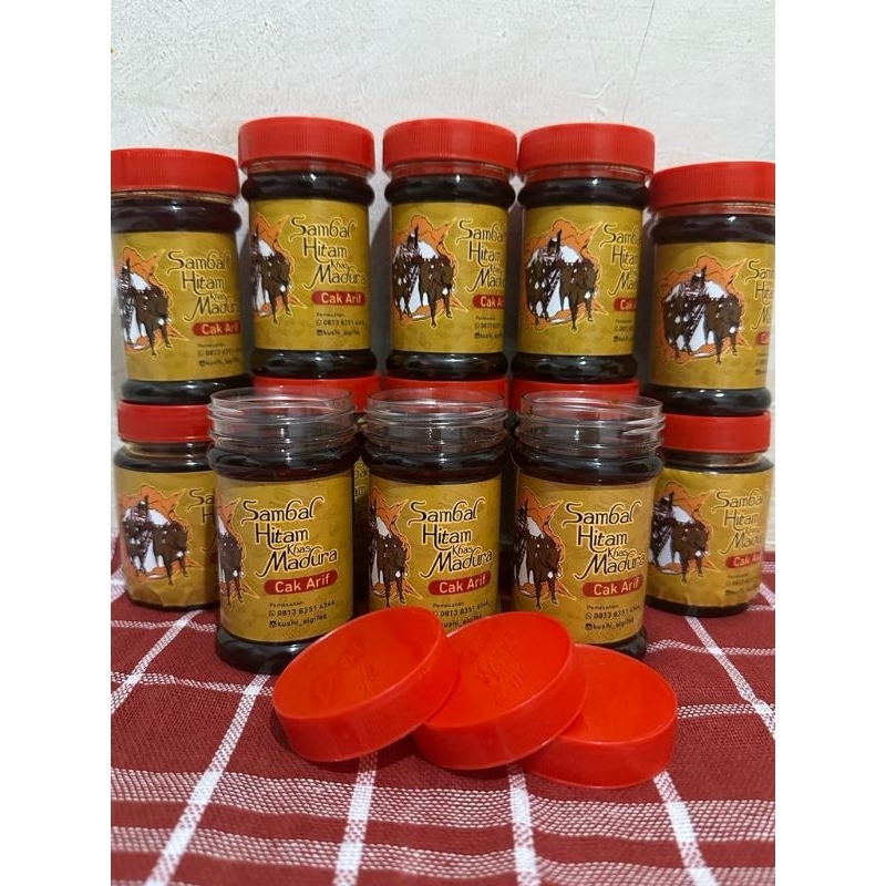 

Sambal Hitam Khas Madura Cak Arif Isi 5