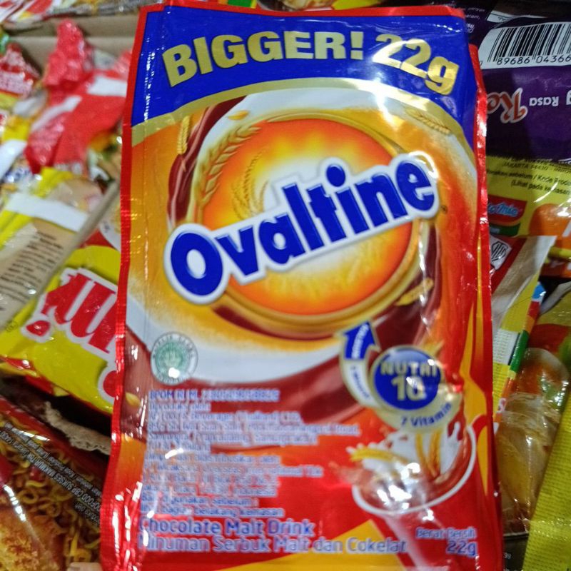 

Ovaltine sachet isi 10 scht per renteng