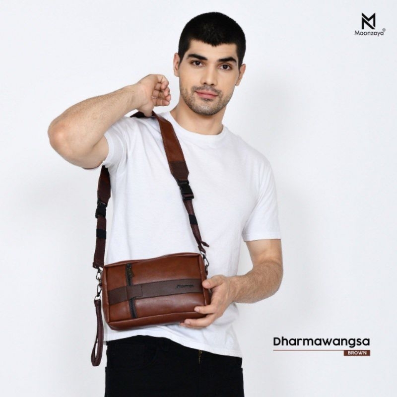 Tas Crossbody Pria Tas Slempang Moonzaya
