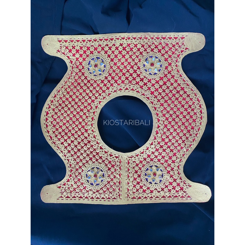 Simping Tari Bali Kulit Halus Soca / Simping Legong Keraton / Aksesoris Legong Kraton / Tari Bali Le