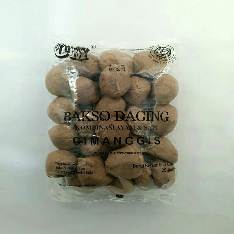 

BAKSO CIMANGGIS HITAM ISI 25