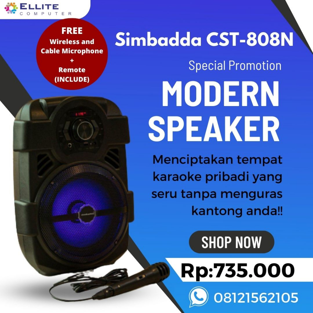 Speaker Simbadda CST 808N