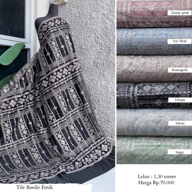 KAIN RENDA TILE SAPTO PREMIUM | TILE SAPTO by abctextile.Indonesia | Bridesmaids Tile Brokat Sapto |