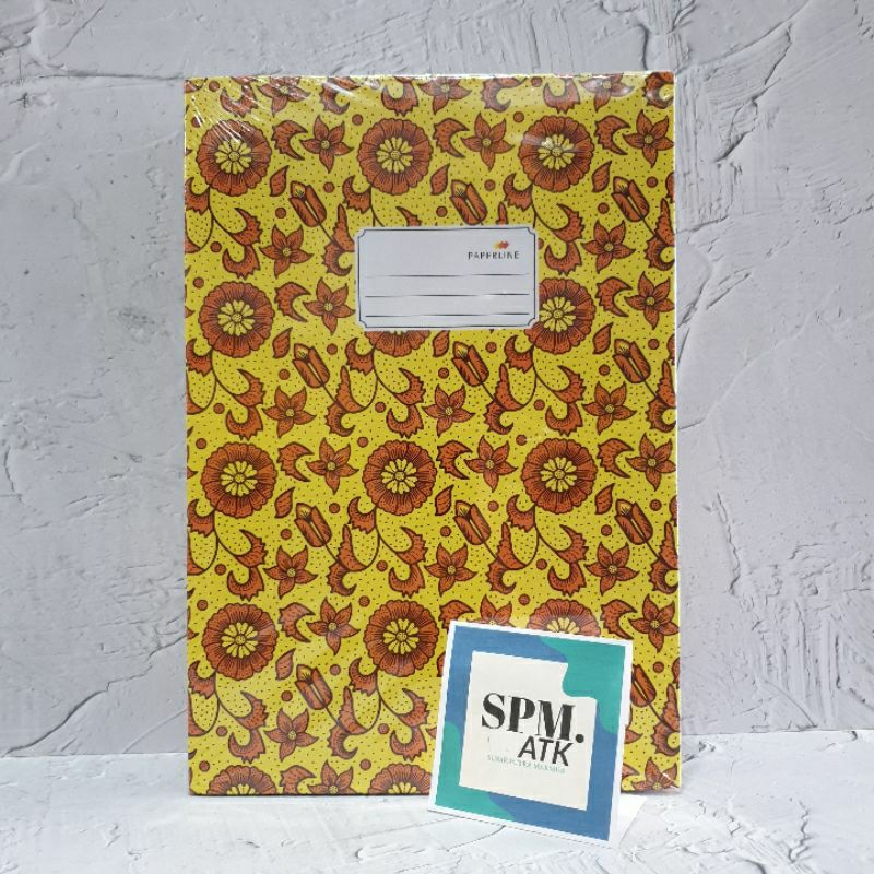 

MilL (5 Pcs) Hardcover Folio Paperline 100 Lembar Kertas
