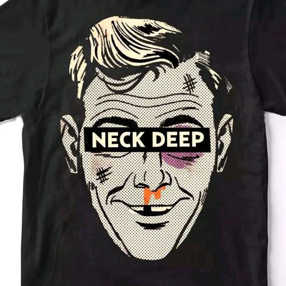 kaos band NECK DEEP new L - kaos NECK DEEP