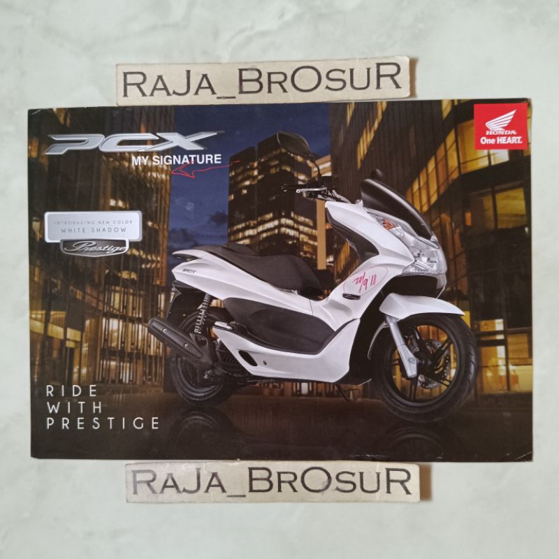 Poster brosur katalog flyer Honda PCX 1255/Honda PCX125 2011