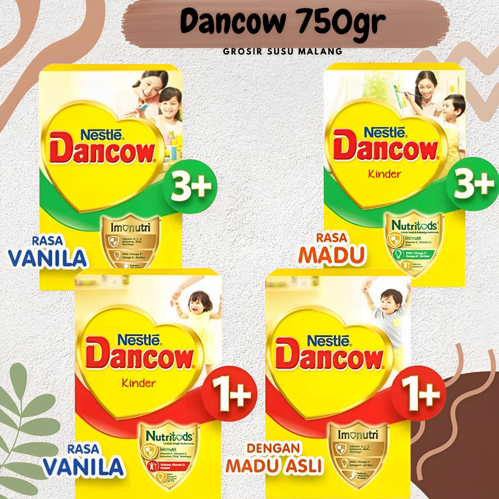 DANCOW 1+ 3+ 5+ 750GR All Variant