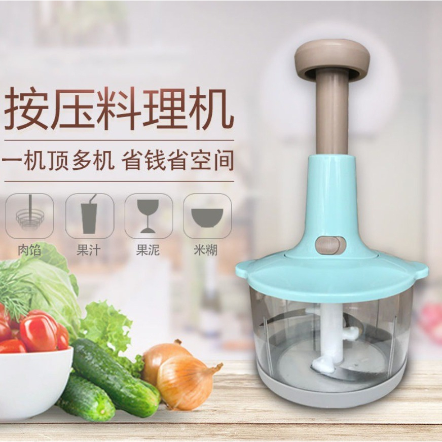 Blender Manual Multifungsi 2 Liter ( Blender 4 Mata Pisau Full Set )