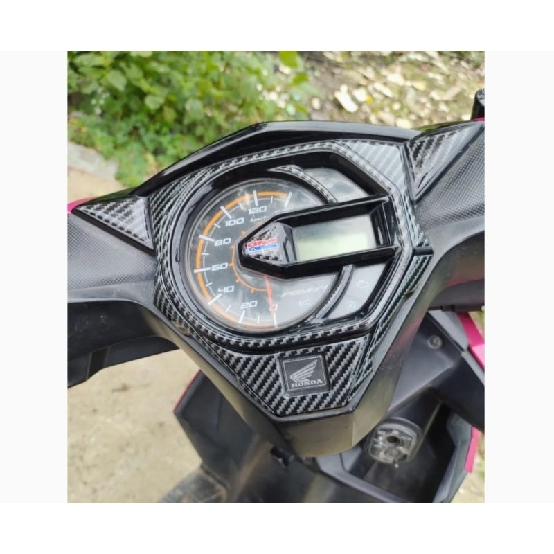Stiker timbul speedometer beat esp free emblem kunci