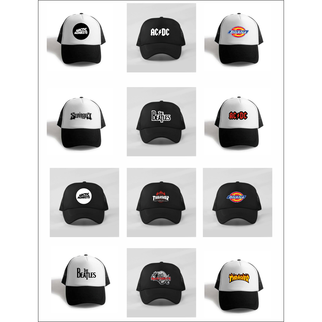 topi jaring pria / topi trucker jaring / topi band / topi distro / topi snapback jaring / topi custo