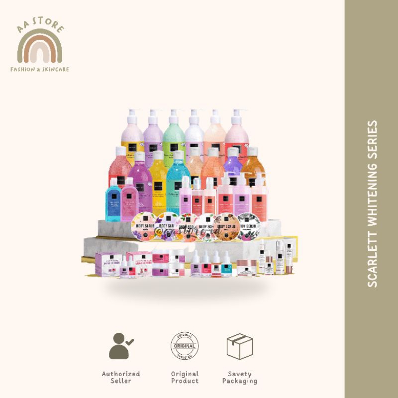 Scarlett body lotion - Scarlett body serum