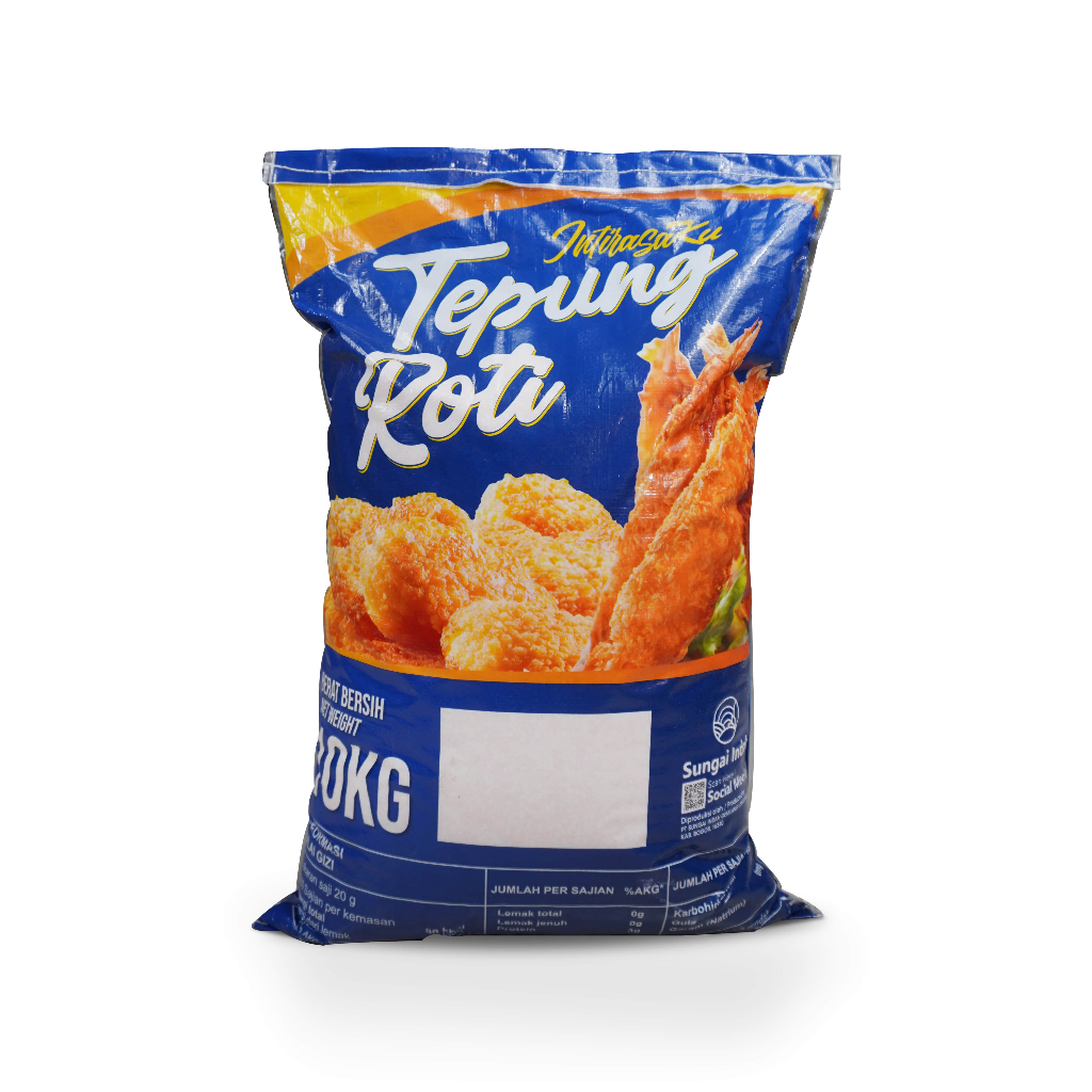 

Tepung Roti Intirasaku 10kg - Crispy Breadcrumb