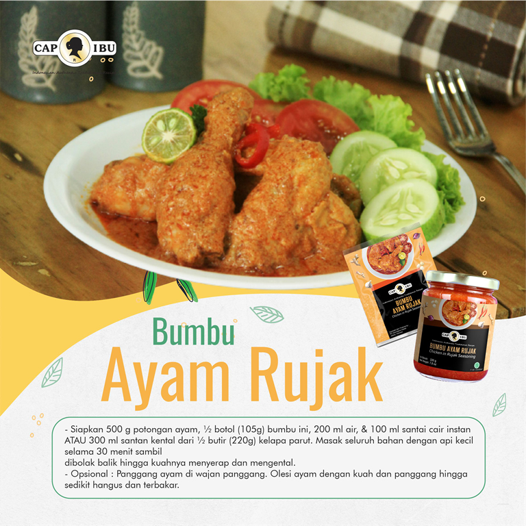 CAP IBU Bumbu Ayam Rujak