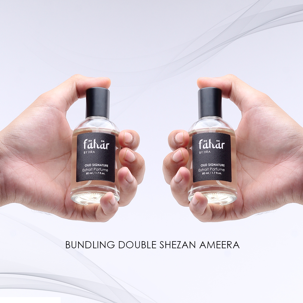 Parfum Fahar Oud Signature - Extrait Parfum - 50ml (Bundle Double)