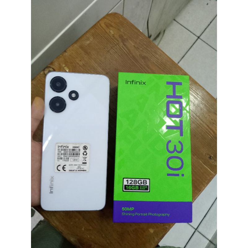Hp Infinix Hot 30i ram 8+8/128gb