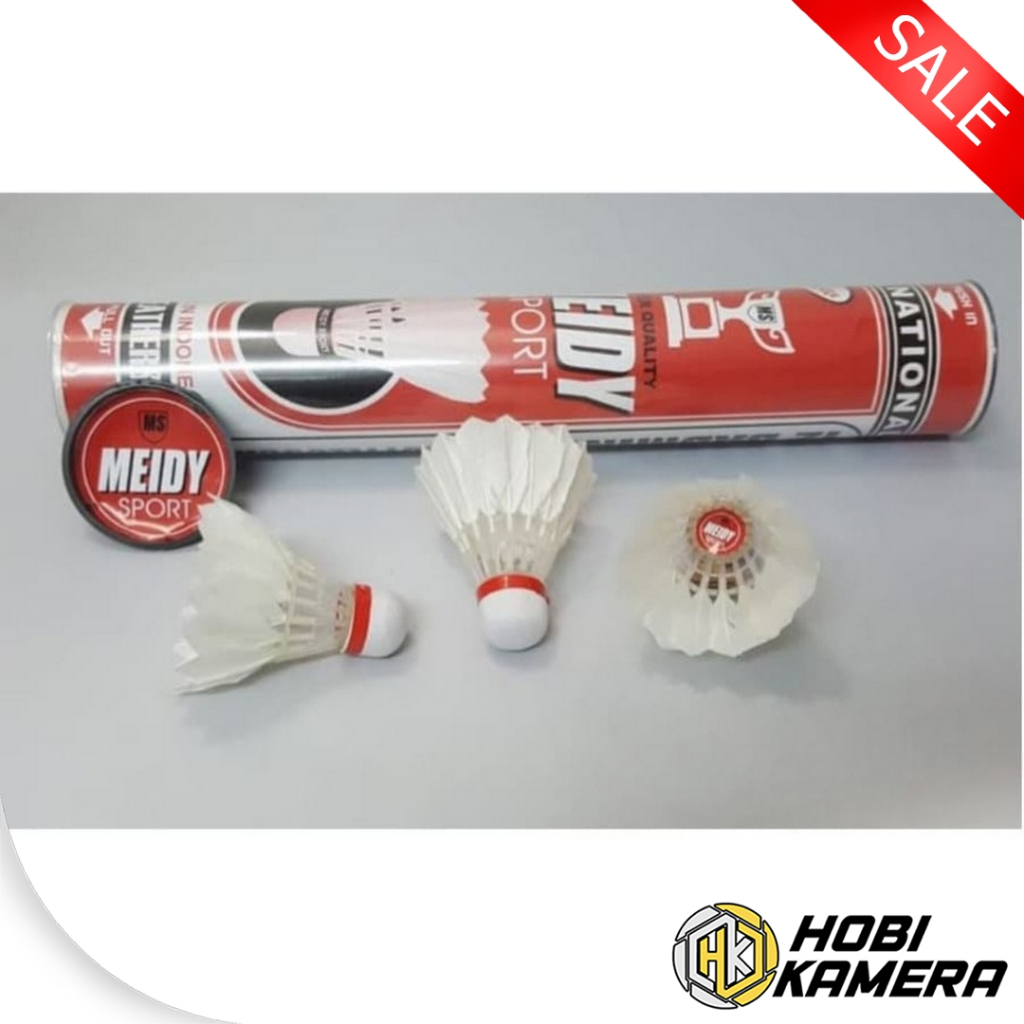 SHUTTLECOCK / COCK BADMINTON / KOK BULUTANGKIS MEIDY ISI 12pcs
