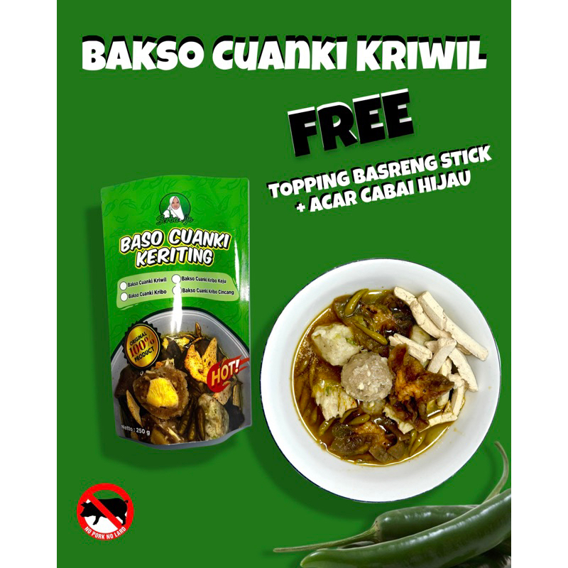 

Bakso Cuanki Kriwil-Cuanki-somay-Tahu Bakso