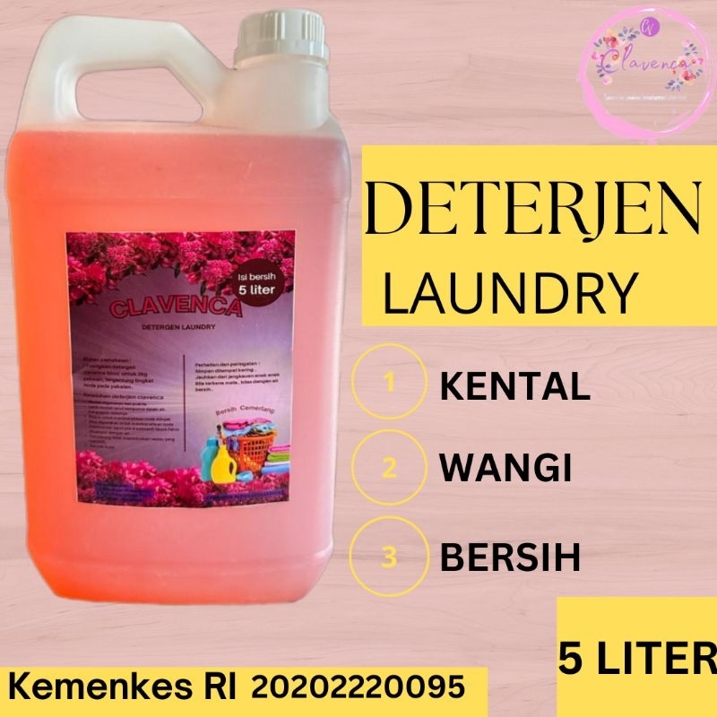 DETERJEN LAUNDRY DETERJEN CAIR 5 LITER