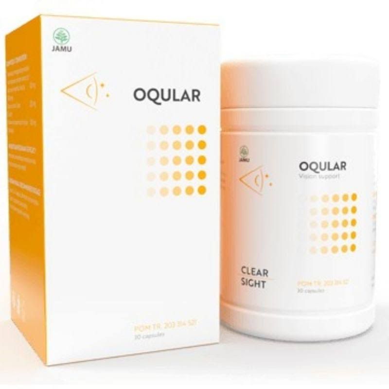 OQULAR Obat Oqular Mata Minus Rabun Dekat Jauh Katarak Asli Original 100% Berkualitas