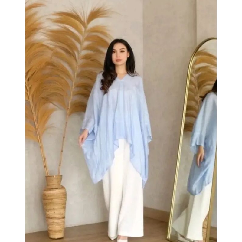 BLOUSE KAFTAN TUNIK VISCOS ARUNA (HANYA ATASAN)