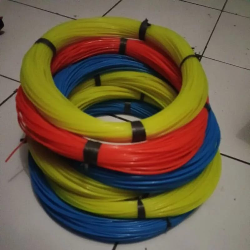 Sedotan Selang Plastik Warna Warni | Sedotan Es 1 Roll 10 m Minimal Order 3 Roll | Sedotan Selang Ke