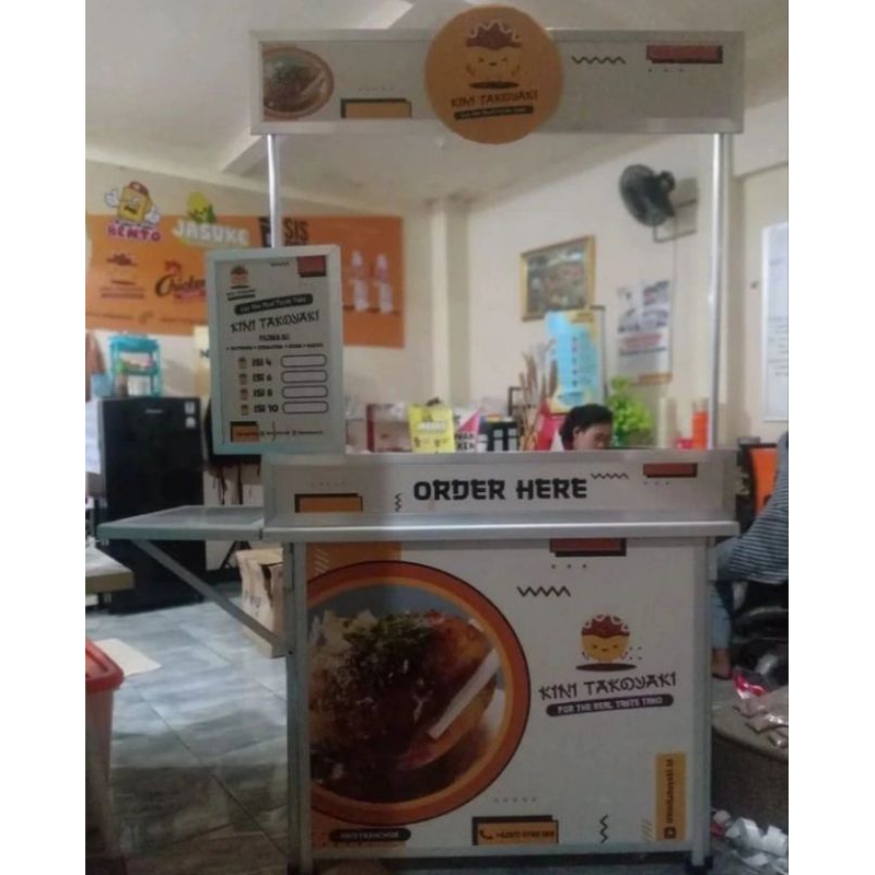 

PAKET USAHA KOMPLIT KINI TAKOYAKI, SIAP JUALAN !