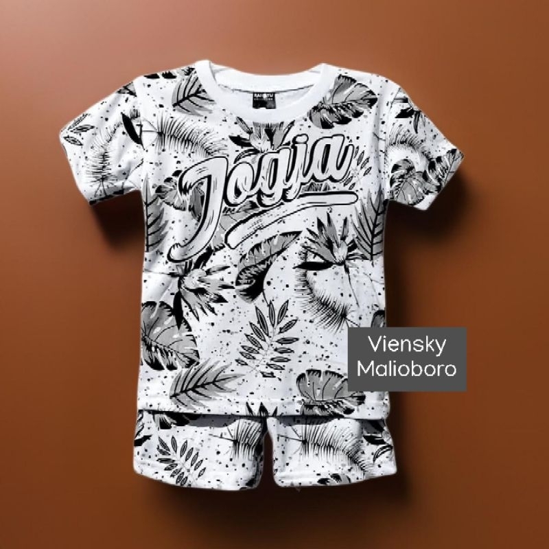 SETELAN JOGJA ANAK FULL PRINT SETELAN JOGJA BAJU ANAK