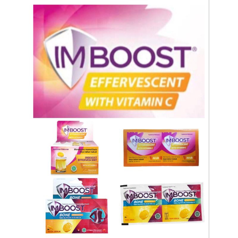 Imbost / Imboost Effervescent Vitamin / Bone Effervescent