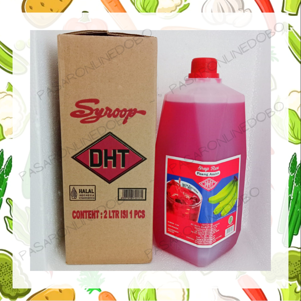 

Sirup DHT Rasa Pisang Ambon 2L