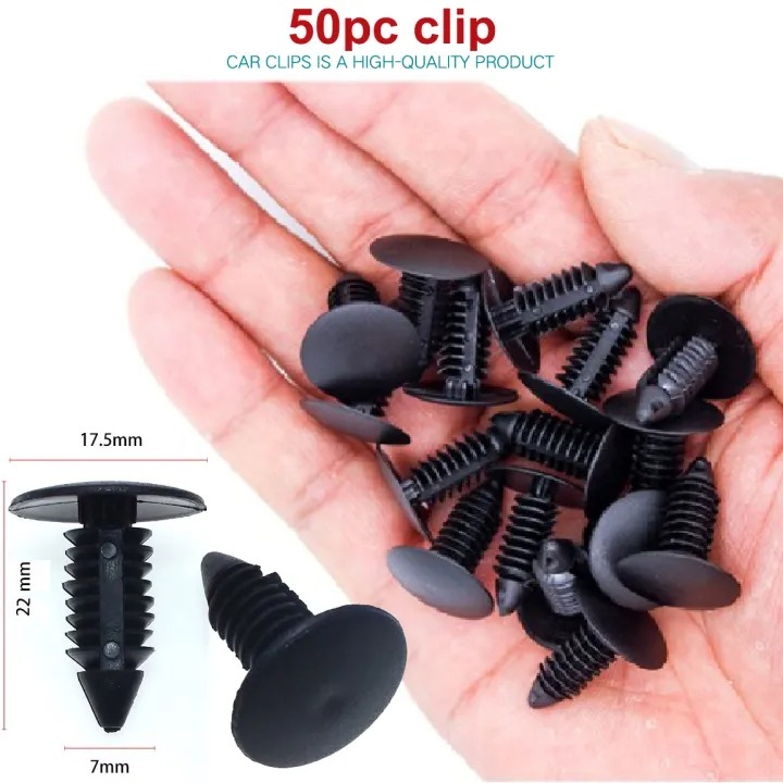 klip baut plastik body dashboard mobil - Clip Mobil Fender & Bumper Shield Fastener door trim clips